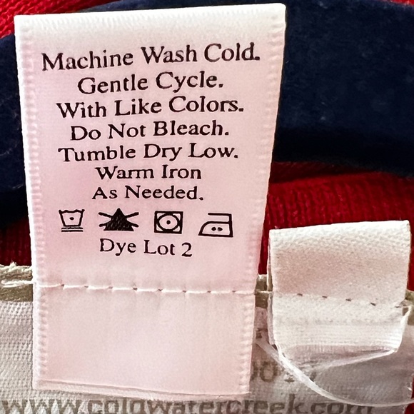 Coldwater Creek 2X red sleeveless funnel sweater - Picture 5 of 5